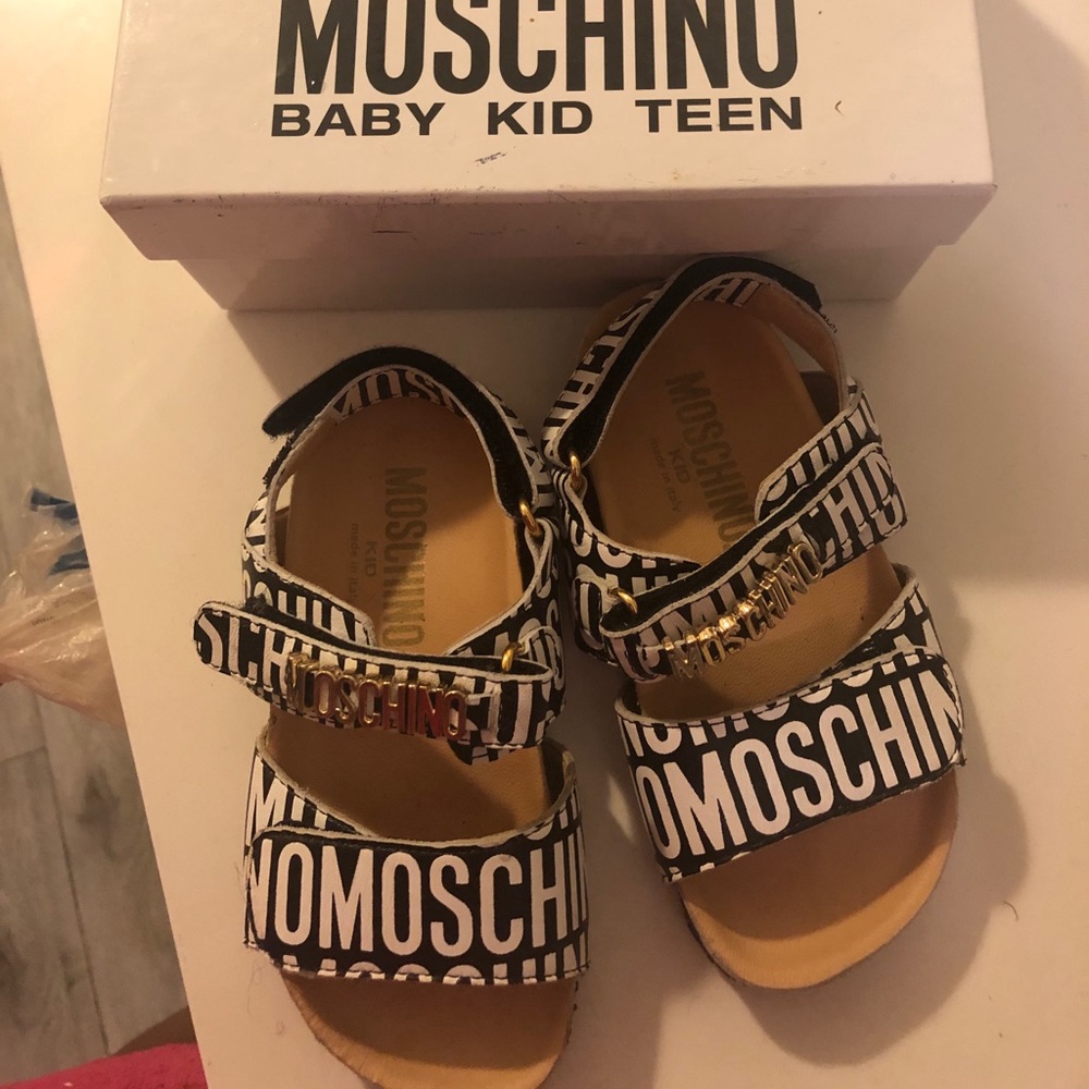 Moschino Toddler Girl Sandals